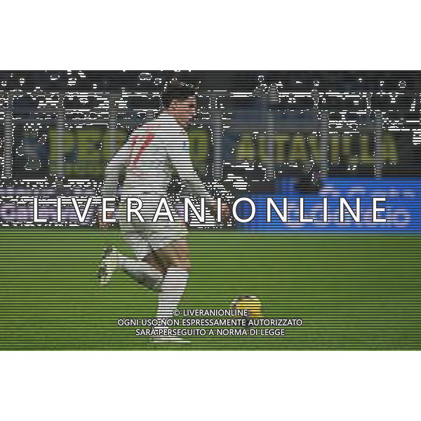 Serie A 2024-2025 21’ Giornata Fc Internazionale vs Ac Fiorentina 19/2/2025 Nella foto: Nicolo’ Zaniolo Foto Andrea Rosito-Agenzia Liverani Sas