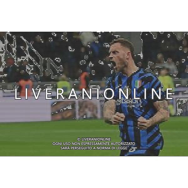 Serie A 2024-2025 21’ Giornata Fc Internazionale vs Ac Fiorentina 19/2/2025 Nella foto: Marko Arnautovic Foto Andrea Rosito-Agenzia Liverani Sas