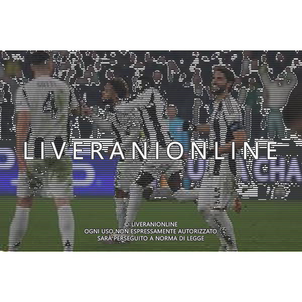 Torino 11.02.2025 Allianz Stadium ©Manuela Viganti/Agenzia Aldo Liverani Juventus vs Psv Eindhoven Playoff Andata Uefa Champions League 2024/2025 Nella foto: esultanza juventus weston mckennie dopo il gol