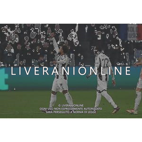 Torino 11.02.2025 Allianz Stadium ©Manuela Viganti/Agenzia Aldo Liverani Juventus vs Psv Eindhoven Playoff Andata Uefa Champions League 2024/2025 Nella foto: esultanza juventus weston mckennie dopo il gol