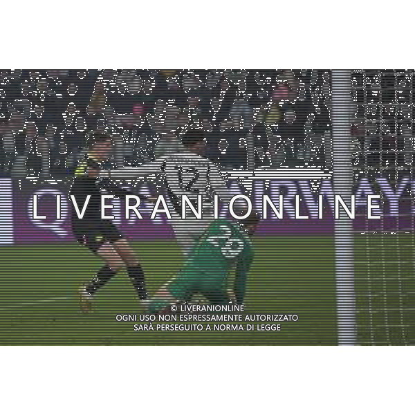 Torino 11.02.2025 Allianz Stadium ©Manuela Viganti/Agenzia Aldo Liverani Juventus vs Psv Eindhoven Playoff Andata Uefa Champions League 2024/2025 Nella foto: occasione fallita da guus til