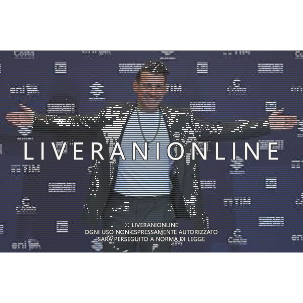 Festival Sanremo 2025 nella foto Francesco Gabbani 75mo Festival della Canzone Italiana photocall del 12 febbraio Teatro Ariston - Sanremo (IM) 12-02-2025 foto Roberto Garavaglia/agenzia Aldo Liverani sas