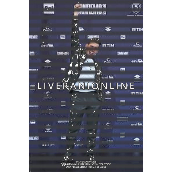 Festival Sanremo 2025 nella foto Francesco Gabbani 75mo Festival della Canzone Italiana photocall del 12 febbraio Teatro Ariston - Sanremo (IM) 12-02-2025 foto Roberto Garavaglia/agenzia Aldo Liverani sas