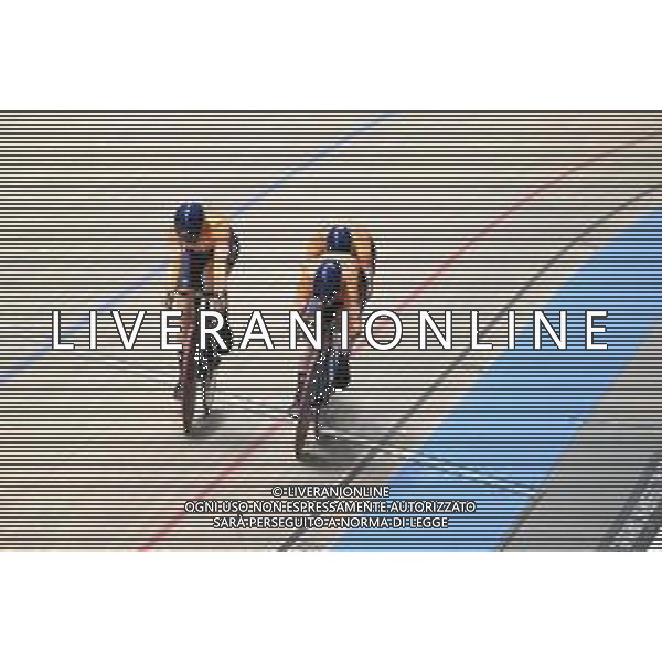 12-02-2025 European Championships Elite Women Track; Giornata 01; 2025, Olanda; Kalee, Kimberly; Van De Wouw, Hetty; Van Der Peet, Steffie; Zolder, Velodromo; ©SIROTTI-AGENZIA ALDO LIVERANI SAS