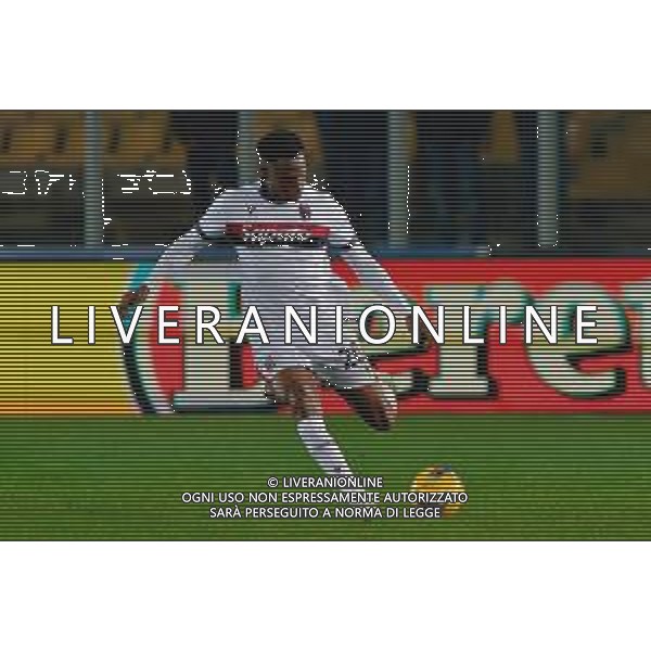 TVEM February 09, 2025 Lecce, Italy - US Lecce vs Bologna FC - Italian soccer serie A 2024/25 - Via Del Mare Stadium. In the pic: Jhon Lucumi of Bologna FC foto emmanuele mastrodonato-ag aldo liveraani sas