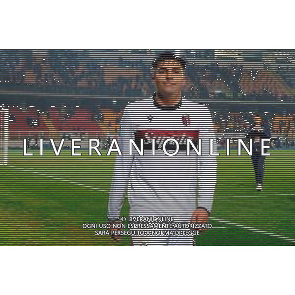 TVEM February 09, 2025 Lecce, Italy - US Lecce vs Bologna FC - Italian soccer serie A 2024/25 - Via Del Mare Stadium. In the pic: Santiago Castro of Bologna FC foto emmanuele mastrodonato-ag aldo liveraani sas