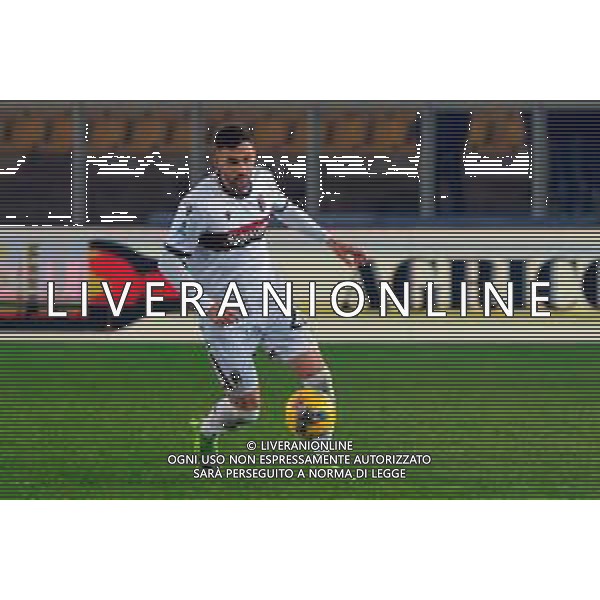 TVEM February 09, 2025 Lecce, Italy - US Lecce vs Bologna FC - Italian soccer serie A 2024/25 - Via Del Mare Stadium. In the pic: Charalampos Lykogiannis of Bologna FC foto emmanuele mastrodonato-ag aldo liveraani sas