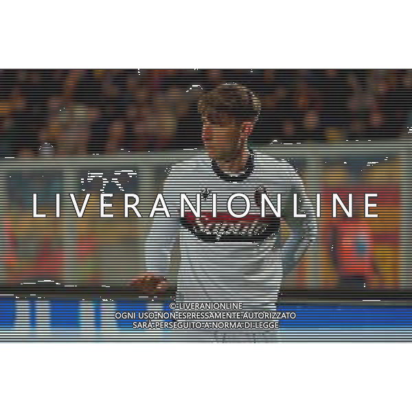 TVEM February 09, 2025 Lecce, Italy - US Lecce vs Bologna FC - Italian soccer serie A 2024/25 - Via Del Mare Stadium. In the pic: Juan Miranda of Bologna FC foto emmanuele mastrodonato-ag aldo liveraani sas