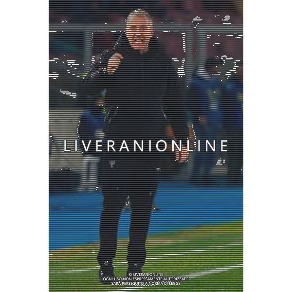 TVEM February 09, 2025 Lecce, Italy - US Lecce vs Bologna FC - Italian soccer serie A 2024/25 - Via Del Mare Stadium. In the pic: coach Marco Giampaolo of US Lecce foto emmanuele mastrodonato-ag aldo liveraani sas