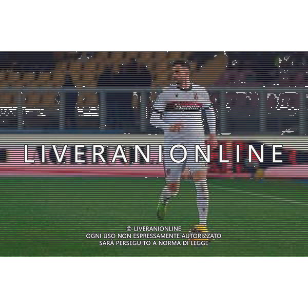 TVEM February 09, 2025 Lecce, Italy - US Lecce vs Bologna FC - Italian soccer serie A 2024/25 - Via Del Mare Stadium. In the pic: Charalampos Lykogiannis of Bologna FC foto emmanuele mastrodonato-ag aldo liveraani sas