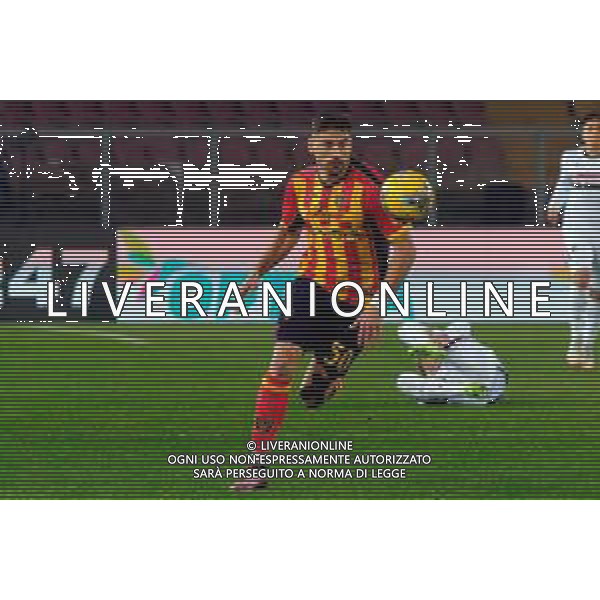 TVEM February 09, 2025 Lecce, Italy - US Lecce vs Bologna FC - Italian soccer serie A 2024/25 - Via Del Mare Stadium. In the pic: Santiago Pierotti of US Lecce foto emmanuele mastrodonato-ag aldo liveraani sas