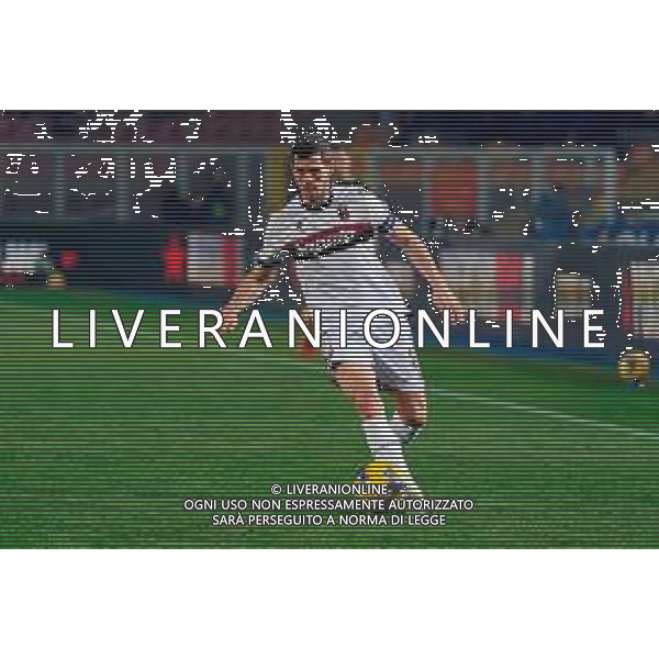 TVEM February 09, 2025 Lecce, Italy - US Lecce vs Bologna FC - Italian soccer serie A 2024/25 - Via Del Mare Stadium. In the pic: Remo Freuler of Bologna FC foto emmanuele mastrodonato-ag aldo liveraani sas