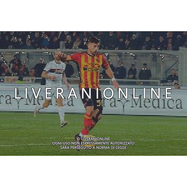 TVEM February 09, 2025 Lecce, Italy - US Lecce vs Bologna FC - Italian soccer serie A 2024/25 - Via Del Mare Stadium. In the pic: Santiago Pierotti of US Lecce foto emmanuele mastrodonato-ag aldo liveraani sas