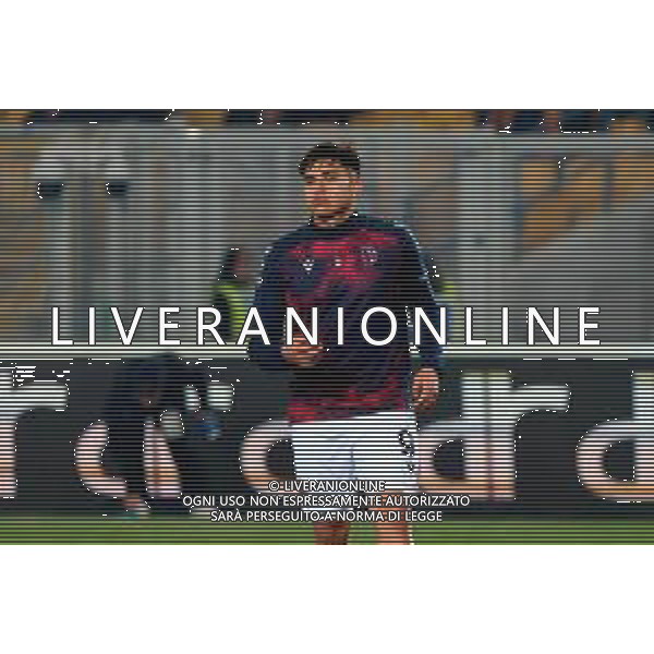 TVEM February 09, 2025 Lecce, Italy - US Lecce vs Bologna FC - Italian soccer serie A 2024/25 - Via Del Mare Stadium. In the pic: Santiago Castro of Bologna FC foto emmanuele mastrodonato-ag aldo liveraani sas