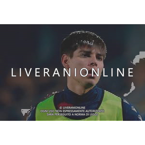 TVEM February 09, 2025 Lecce, Italy - US Lecce vs Bologna FC - Italian soccer serie A 2024/25 - Via Del Mare Stadium. In the pic: Benjamin Dominguez of Bologna FC foto emmanuele mastrodonato-ag aldo liveraani sas
