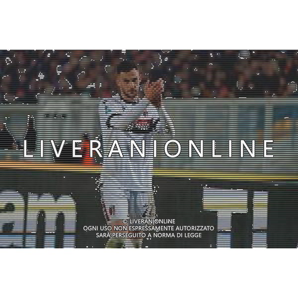 TVEM February 09, 2025 Lecce, Italy - US Lecce vs Bologna FC - Italian soccer serie A 2024/25 - Via Del Mare Stadium. In the pic: Charalampos Lykogiannis of Bologna FC foto emmanuele mastrodonato-ag aldo liveraani sas