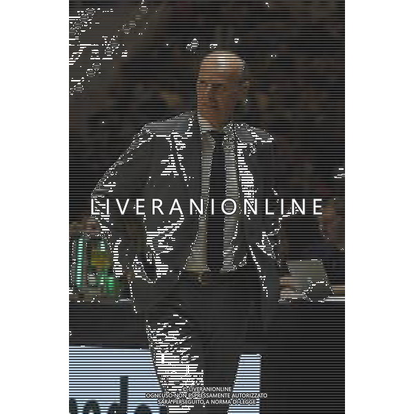 Torino 12.02.2025 Inalpi Arena ©Manuela Viganti/Agenzia Aldo Liverani Final Eight Coppa Italia Basket 2025 Quarti di Finale Virtus Segafredo Bologna EA7 Emporio Armani Milano Nella foto: dusko ivanovic allenatore virtus segafredo bologna