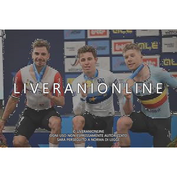 12-02-2025 European Championships Elite Track; Giornata 01; 2025, Germany; 2025, Uae Team Emirates - Xrg; 2025, Belgium; Teutenberg, Tim Torn; Oliveira, Rui; Hesters, Jules; Zolder Velodromo;