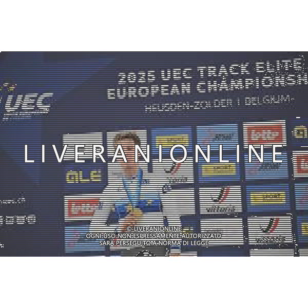 12-02-2025 European Championships Elite Track; Giornata 01; 2025, Germany; Teutenberg, Tim Torn; Zolder Velodromo;