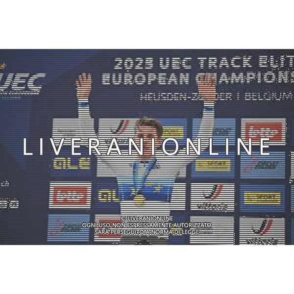 12-02-2025 European Championships Elite Track; Giornata 01; 2025, Germany; Teutenberg, Tim Torn; Zolder Velodromo;