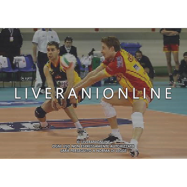 bassano del grappa (vc) 26/01/2006 Volley tim cup A1 final eight bre banca lannutti cuneo - tonno callipo vibo valentia nella foto endres murilo e ferraro antonino foto filippo venezia-ag.aldo liverani