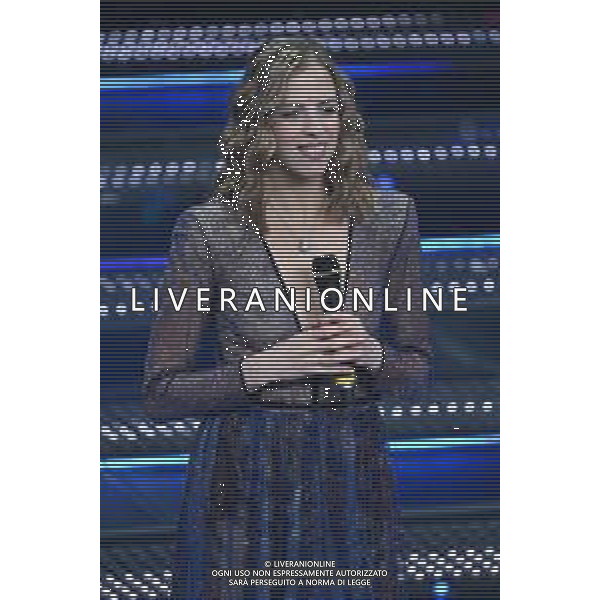 Festival Sanremo 2025 nella foto Carolina Kostner 75mo Festival della Canzone Italiana - Seconda Serata Teatro Ariston - Sanremo (IM) 12-02-2025 foto Roberto Garavaglia/agenzia Aldo Liverani sas