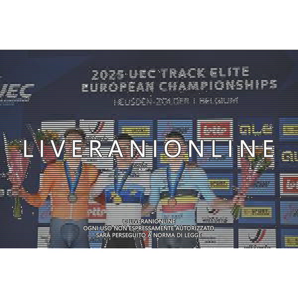 13-02-2025 European Championships Elite Track; Giornata 02; Zolder Velodromo; ©SIROTTI - AGENZIA ALDO LIVERANI SAS