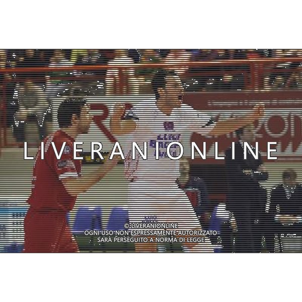 bassano del grappa (vc) 26/01/2006 Volley tim cup A1 final eight sisley treviso-rpa caffe maxim perugia nella foto messana dario foto filippo venezia-ag.aldo liverani