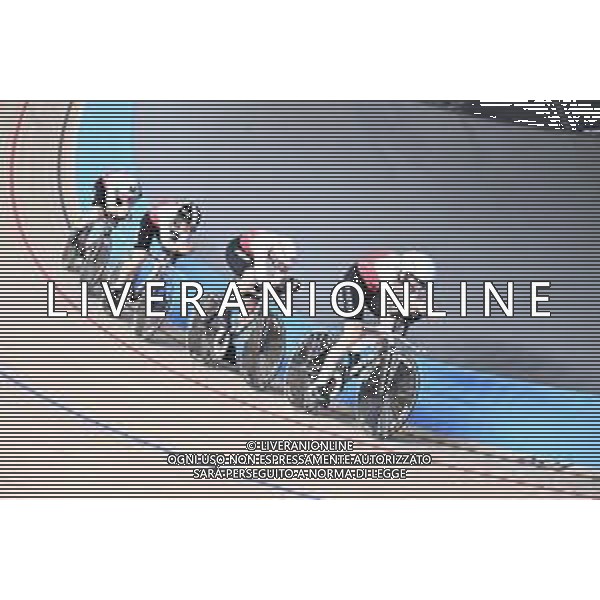 13-02-2025 European Championships Elite Track; Giornata 02; 2024, Svizzera; Bogli, Noah; Poot, Mats; Tappeiner, Pascal; Vogel, Alex; Zolder Velodromo; ©SIROTTI - AGENZIA ALDO LIVERANI SAS