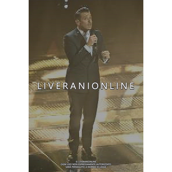 Festival Sanremo 2025 nella foto Francesco Gabbani 75mo Festival della Canzone Italiana - Terza Serata Teatro Ariston - Sanremo (IM) 13-02-2025 foto Roberto Garavaglia/agenzia Aldo Liverani sas