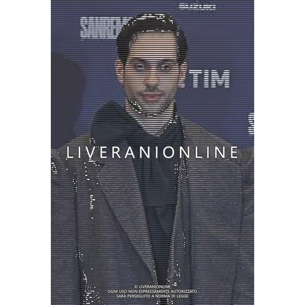 Festival Sanremo 2025 nella foto Mahmood 75mo Festival della Canzone Italiana photocall del 14 febbraio Teatro Ariston - Sanremo (IM) 14-02-2025 foto Roberto Garavaglia/agenzia Aldo Liverani sas