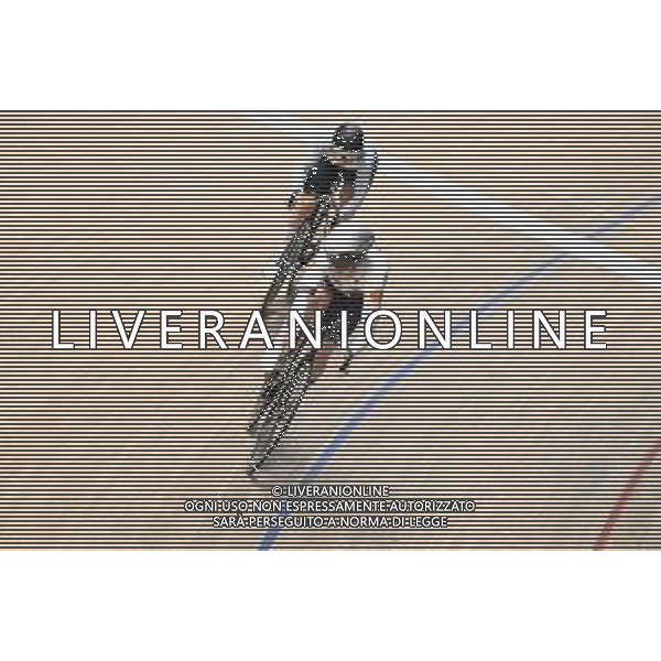 14-02-2025 European Championships Elite Women Track; Giornata 03; 2025, Ain; 2025, Great Britan; Burlakova, Yana; Edmunds, Rhian; Zolder Velodromo; ©SIROTTI - AGENZIA ALDO LIVERANI SAS