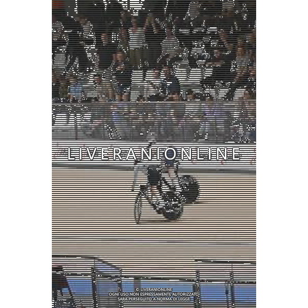 14-02-2025 European Championships Elite Women Track; Giornata 03; 2025, Ain; 2025, Great Britan; Burlakova, Yana; Edmunds, Rhian; Zolder Velodromo; ©SIROTTI - AGENZIA ALDO LIVERANI SAS