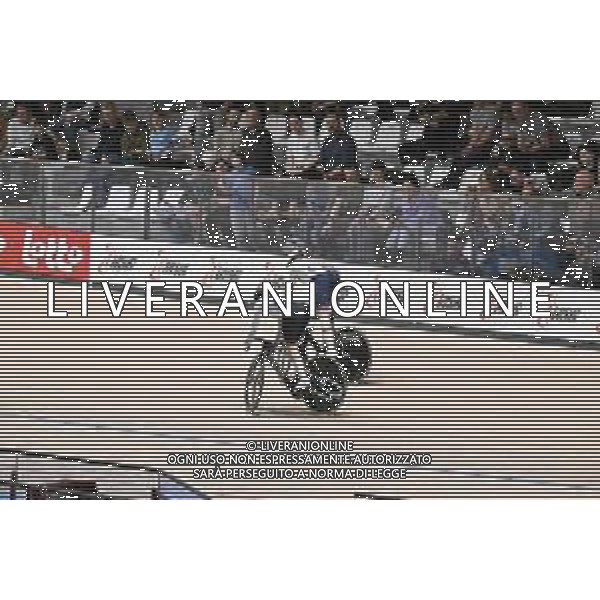 14-02-2025 European Championships Elite Women Track; Giornata 03; 2025, Ain; 2025, Great Britan; Burlakova, Yana; Edmunds, Rhian; Zolder Velodromo; ©SIROTTI - AGENZIA ALDO LIVERANI SAS