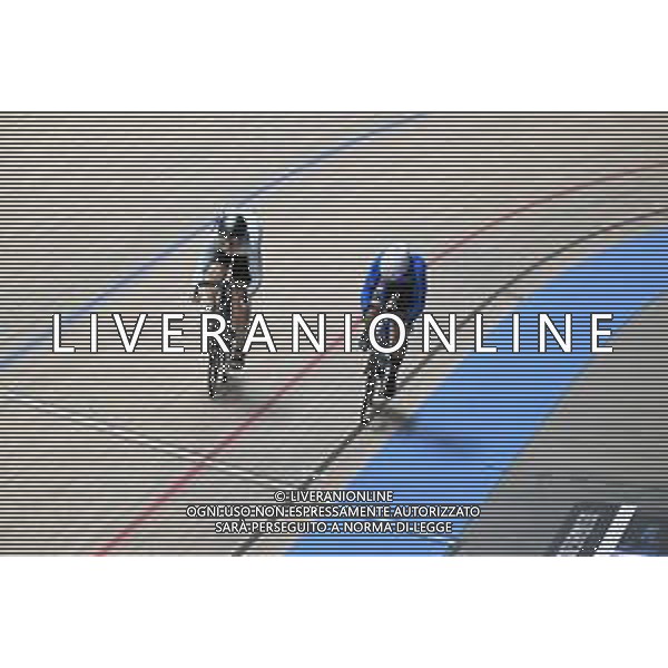 14-02-2025 European Championships Elite Women Track; Giornata 03; 2025, Ain; 2025, Italia; Lysenko, Alina; Vece, Miriam; Zolder Velodromo; ©SIROTTI - AGENZIA ALDO LIVERANI SAS