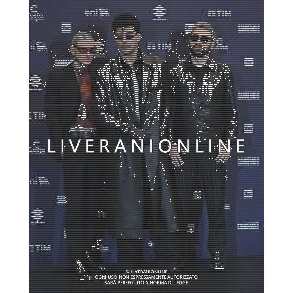 Festival Sanremo 2025 nella foto The Kolors 75mo Festival della Canzone Italiana photocall del 15 febbraio Teatro Ariston - Sanremo (IM) 15-02-2025 foto Roberto Garavaglia/agenzia Aldo Liverani sas
