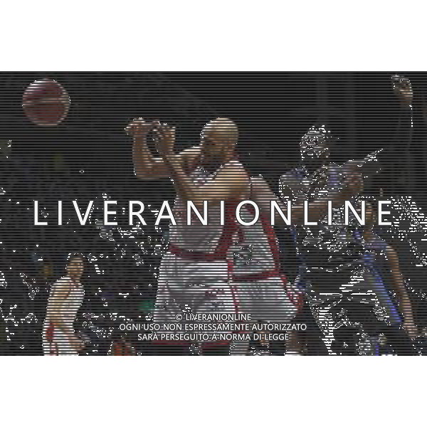 Torino 15.02.2025 Inalpi Arena ©Manuela Viganti/Agenzia Aldo Liverani Final Eight Coppa Italia Basket 2025 Semifinale Germani Brescia vs EA7 Emporio Armani Milano Nella foto: shavon shields