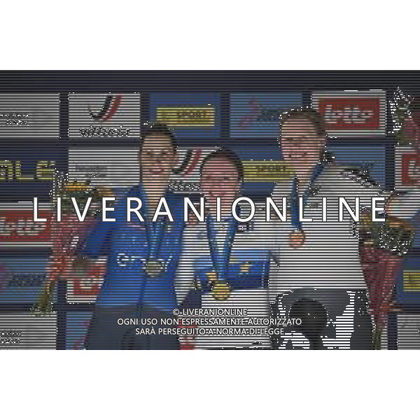 15-02-2025 European Championships Elite Women Track; Giornata 04; 2025, Great Britain; 2025, Italia; 2025, Germany; Morris, Anna; Guazzini, Vittoria; Kroger, Mieke; Zolder Velodromo; ©SIROTTI - AGENZIA ALDO LIVERANI SAS
