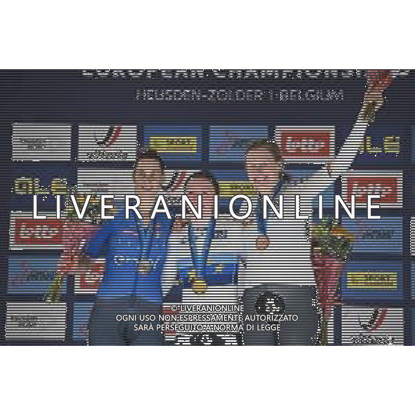15-02-2025 European Championships Elite Women Track; Giornata 04; 2025, Great Britain; 2025, Italia; 2025, Germany; Morris, Anna; Guazzini, Vittoria; Kroger, Mieke; Zolder Velodromo; ©SIROTTI - AGENZIA ALDO LIVERANI SAS