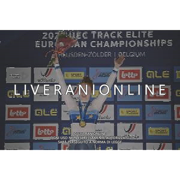 15-02-2025 European Championships Elite Women Track; Giornata 04; 2025, Olanda; Van De Wouw, Hetty; Zolder Velodromo; ©SIROTTI - AGENZIA ALDO LIVERANI SAS
