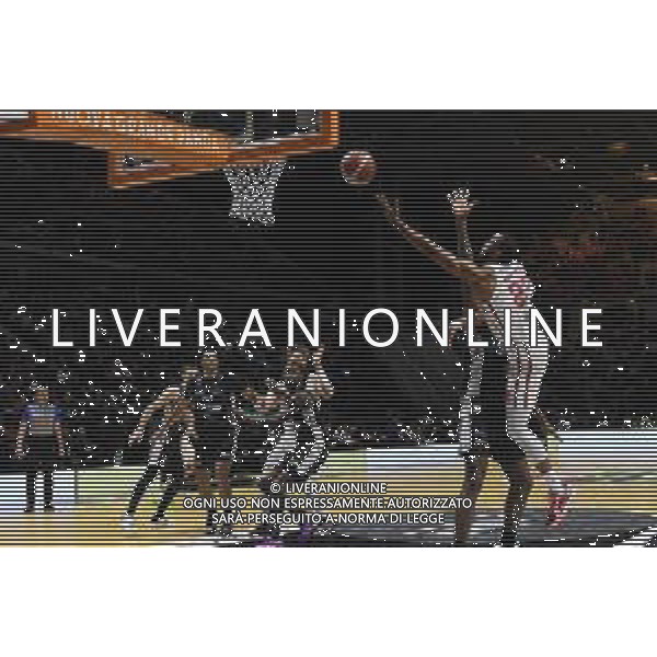 Torino 15.02.2025 Inalpi Arena ©Manuela Viganti/Agenzia Aldo Liverani Final Eight Coppa Italia Basket 2025 Semifinale Dolomiti Energia Trentino vs Pallacanestro Trieste Nella foto: markel brown