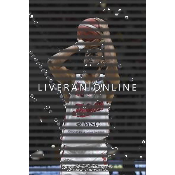 Torino 15.02.2025 Inalpi Arena ©Manuela Viganti/Agenzia Aldo Liverani Final Eight Coppa Italia Basket 2025 Semifinale Dolomiti Energia Trentino vs Pallacanestro Trieste Nella foto: markel brown