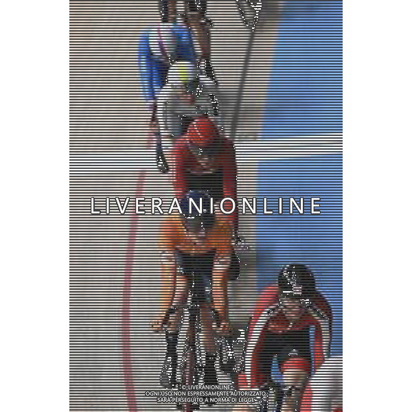 15-02-2025 European Championships Elite Track; Giornata 04; 2025, Germany; 2025, Danimarca; 2025, Olanda; Teutenberg, Tim Torn; Larsen, Niklas; Heijnen, Philip; Zolder Velodromo; ©SIROTTI - AGENZIA ALDO LIVERANI SAS