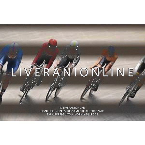 15-02-2025 European Championships Elite Track; Giornata 04; 2025, Germany; 2025, Danimarca; 2025, Olanda; Teutenberg, Tim Torn; Larsen, Niklas; Heijnen, Philip; Zolder Velodromo; ©SIROTTI - AGENZIA ALDO LIVERANI SAS