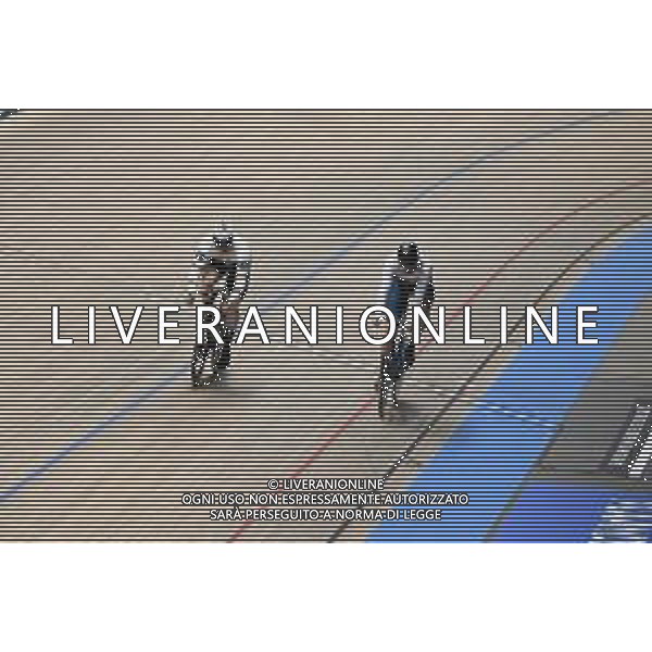 15-02-2025 European Championships Elite Track; Giornata 04; 2025, Olanda; 2025, Israele; Lavreysen, Harrie; Yakovlev, Mikhail; Zolder Velodromo; ©SIROTTI - AGENZIA ALDO LIVERANI SAS