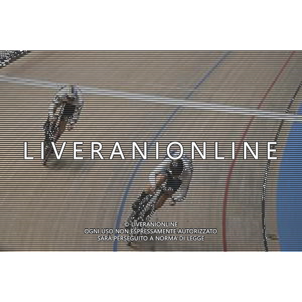 15-02-2025 European Championships Elite Track; Giornata 04; 2025, Olanda; 2025, Israele; Lavreysen, Harrie; Yakovlev, Mikhail; Zolder Velodromo; ©SIROTTI - AGENZIA ALDO LIVERANI SAS