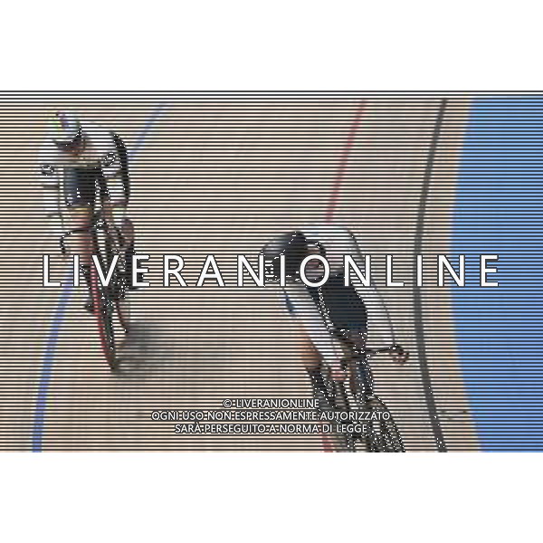 15-02-2025 European Championships Elite Track; Giornata 04; 2025, Olanda; 2025, Israele; Lavreysen, Harrie; Yakovlev, Mikhail; Zolder Velodromo; ©SIROTTI - AGENZIA ALDO LIVERANI SAS