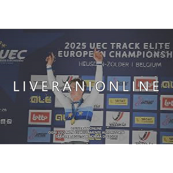 15-02-2025 European Championships Elite Track; Giornata 04; 2025, Germany; Teutenberg, Tim Torn; Zolder Velodromo; ©SIROTTI - AGENZIA ALDO LIVERANI SAS