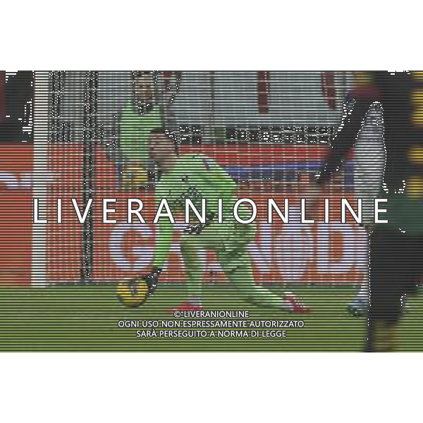 Lorenzo Montipò of Hellas Verona FC during Milan AC vs Hellas Verona FC, 25° Serie A Enilive 2024-25 game at G. Meazza - San Siro stadium in Milnao (MI), Italy, on February 15, 2025. (Photo by Davide Casentini) AG ALDO LIVERANI SAS