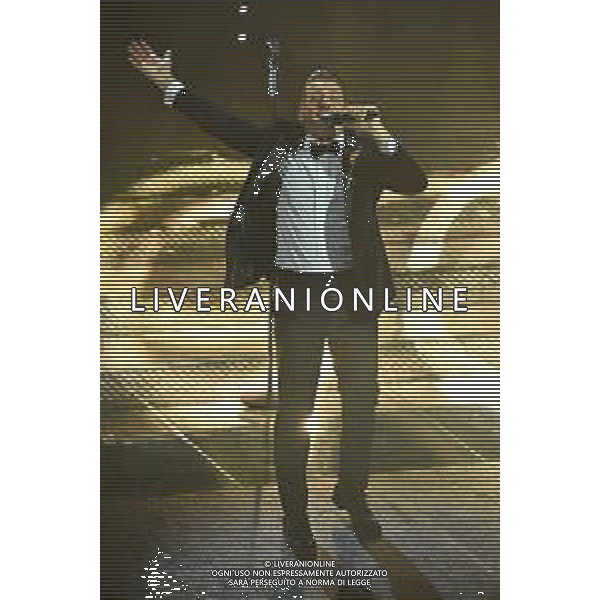 Festival Sanremo 2025 nella foto Francesco Gabbani 75mo Festival della Canzone Italiana - Quinta Serata Teatro Ariston - Sanremo (IM) 15-02-2025 foto Roberto Garavaglia/agenzia Aldo Liverani sas